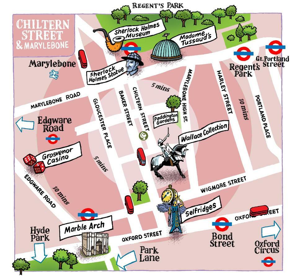 Chiltern Street Serviced Apartments - Marylebone Londres Exterior foto
